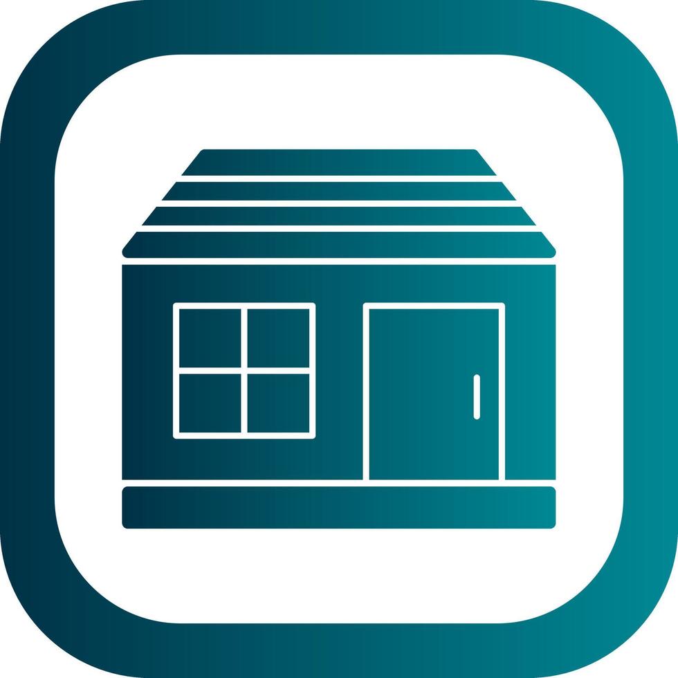 Shed Vector Icon Design