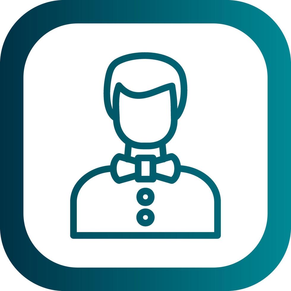 Croupier Vector Icon Design