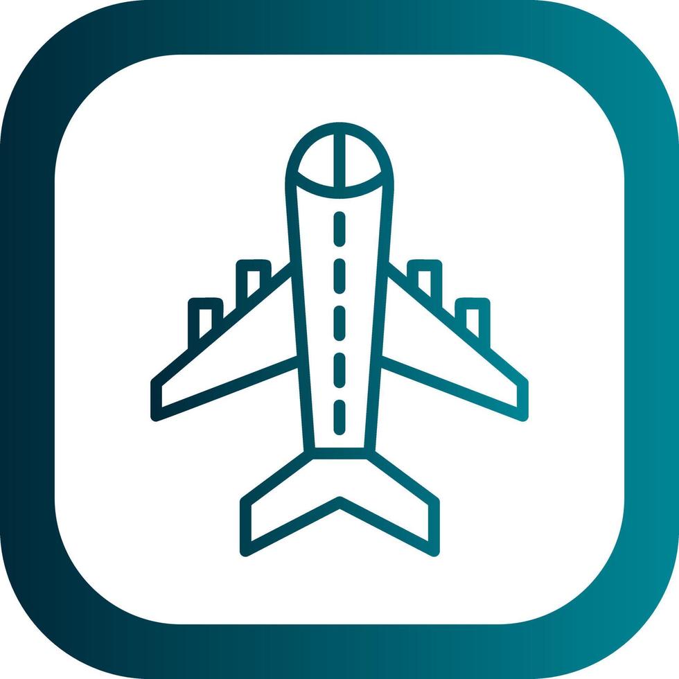 Plane Vector Icon Design