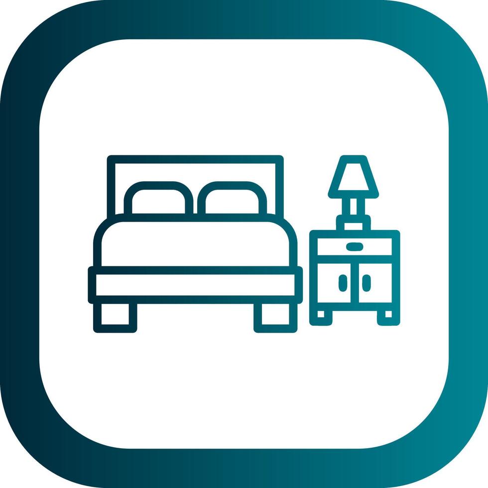 Rest Room Vector Icon Design
