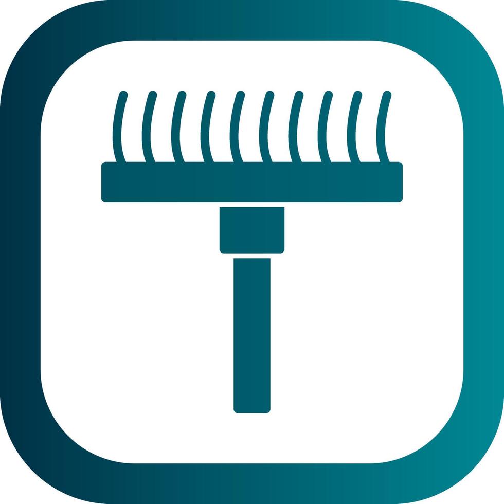 Rake Vector Icon Design