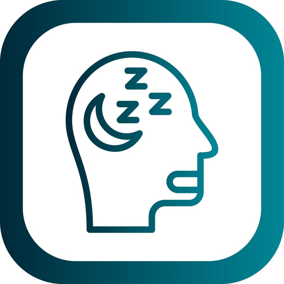 Narocolepsy Vector Icon Design