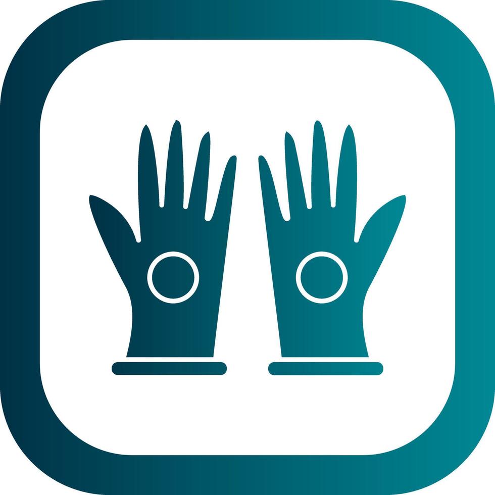 Gloves Vector Icon Design