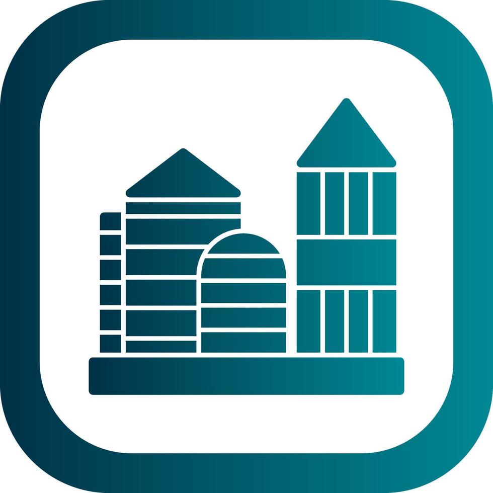 Silo Vector Icon Design