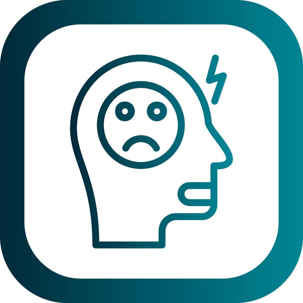 Depression Vector Icon Design