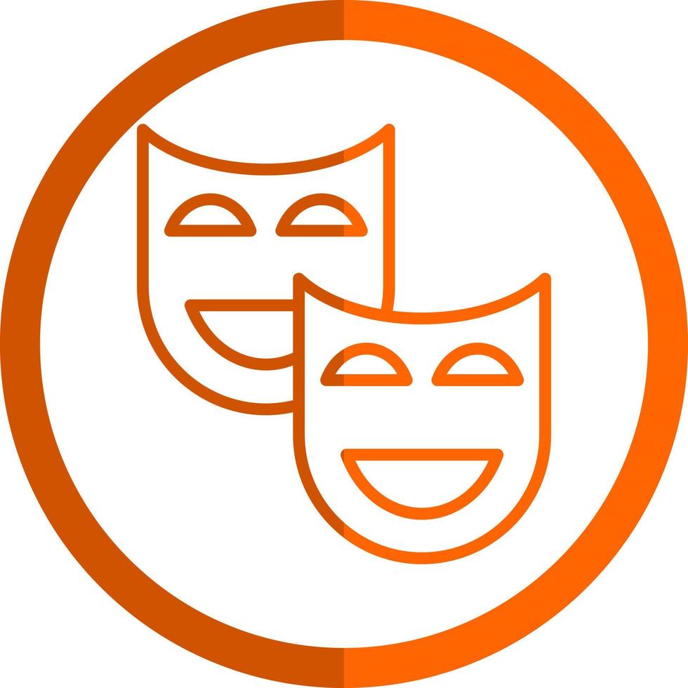 Comedy Vector Icon Design