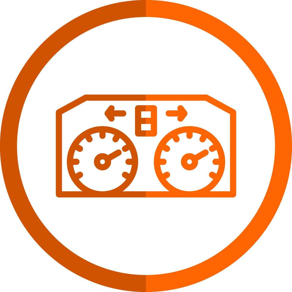 Meter Vector Icon Design