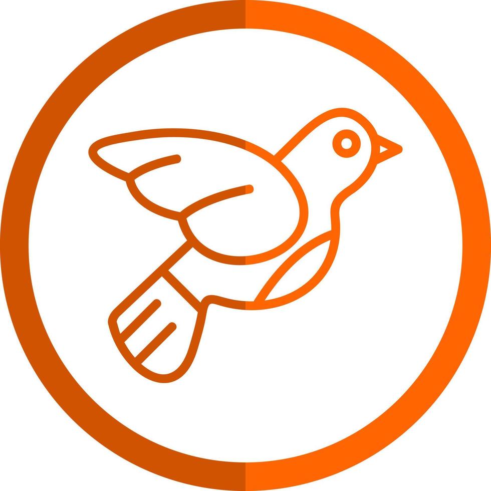 Dove Vector Icon Design