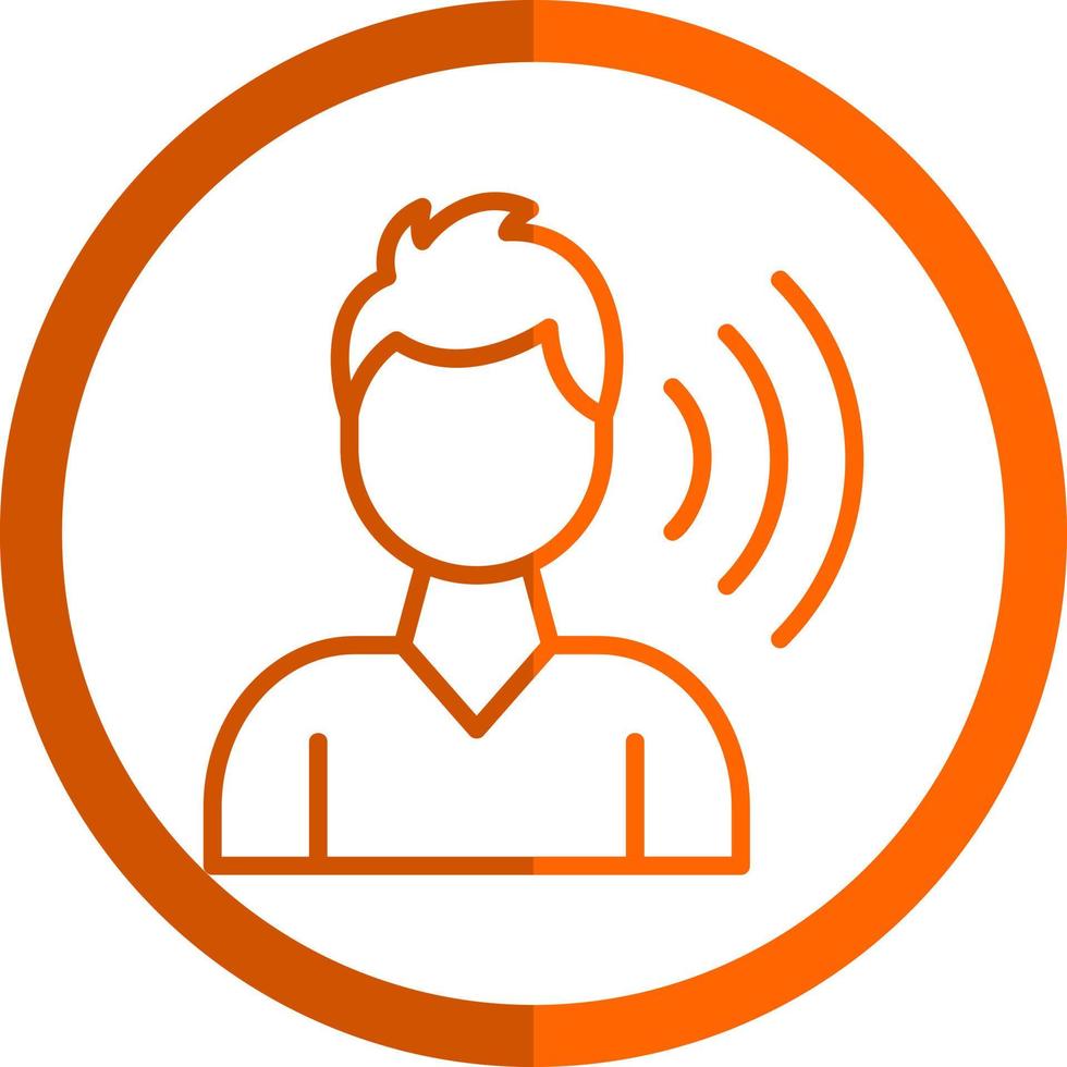 Speak Vector Icon Design