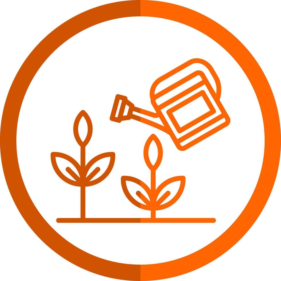 Watering Vector Icon Design