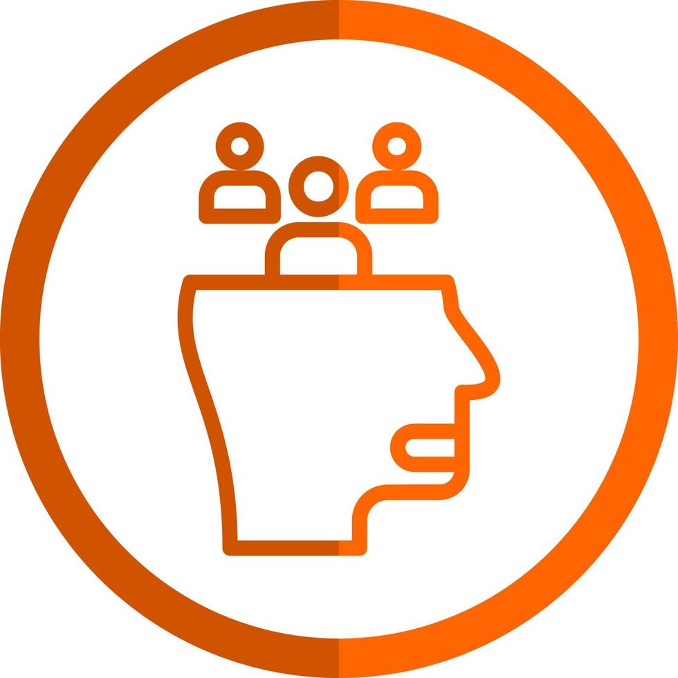 Social Anxiety Vector Icon Design