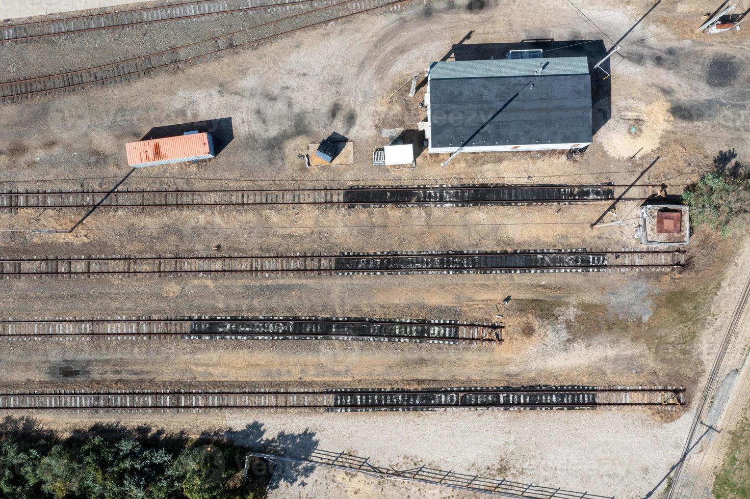 The old railway station in Montauk, Long Island, NY photo