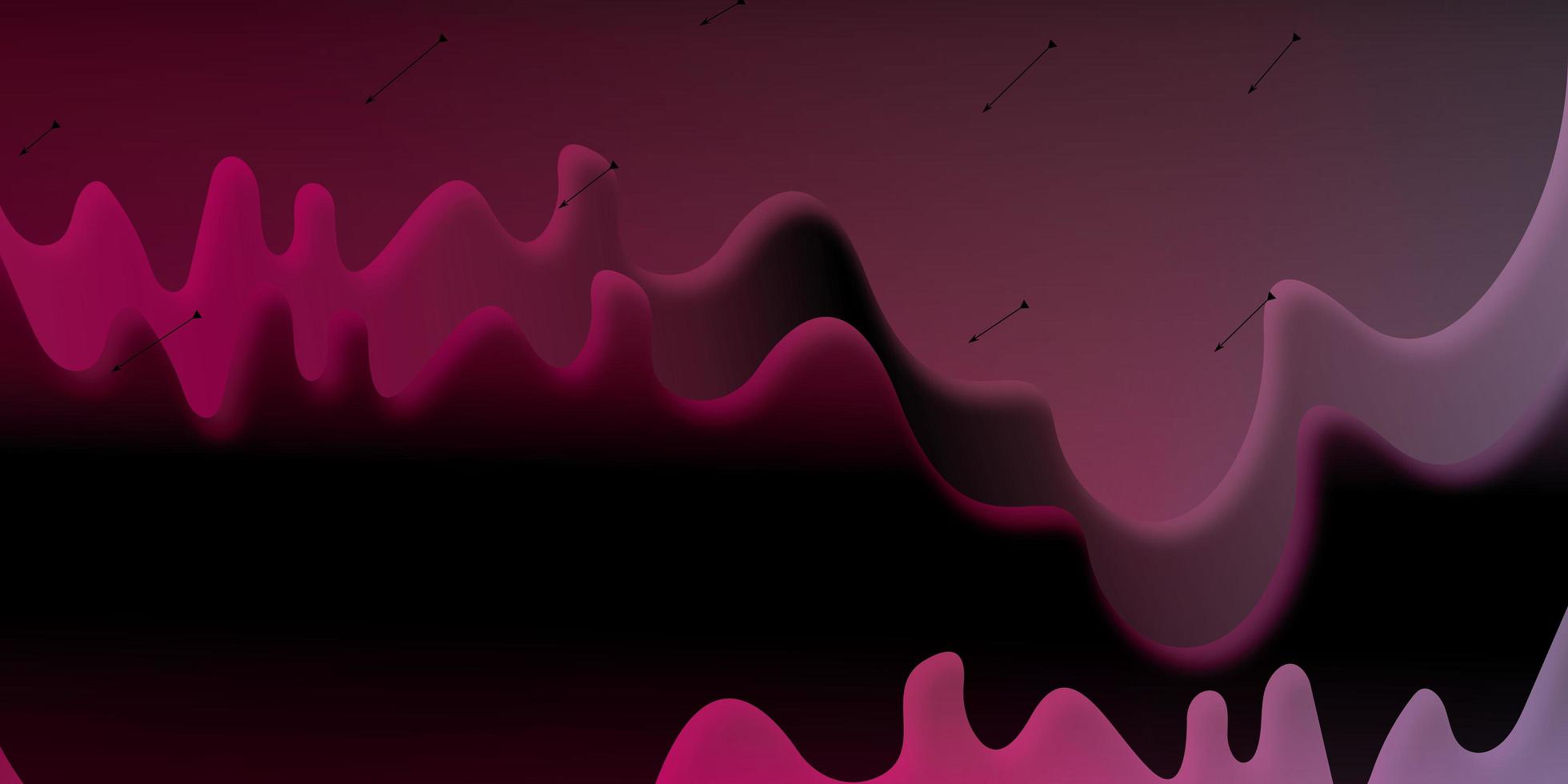 Abstract fluid papercut style mountain background. Liquid gradients shape. photo