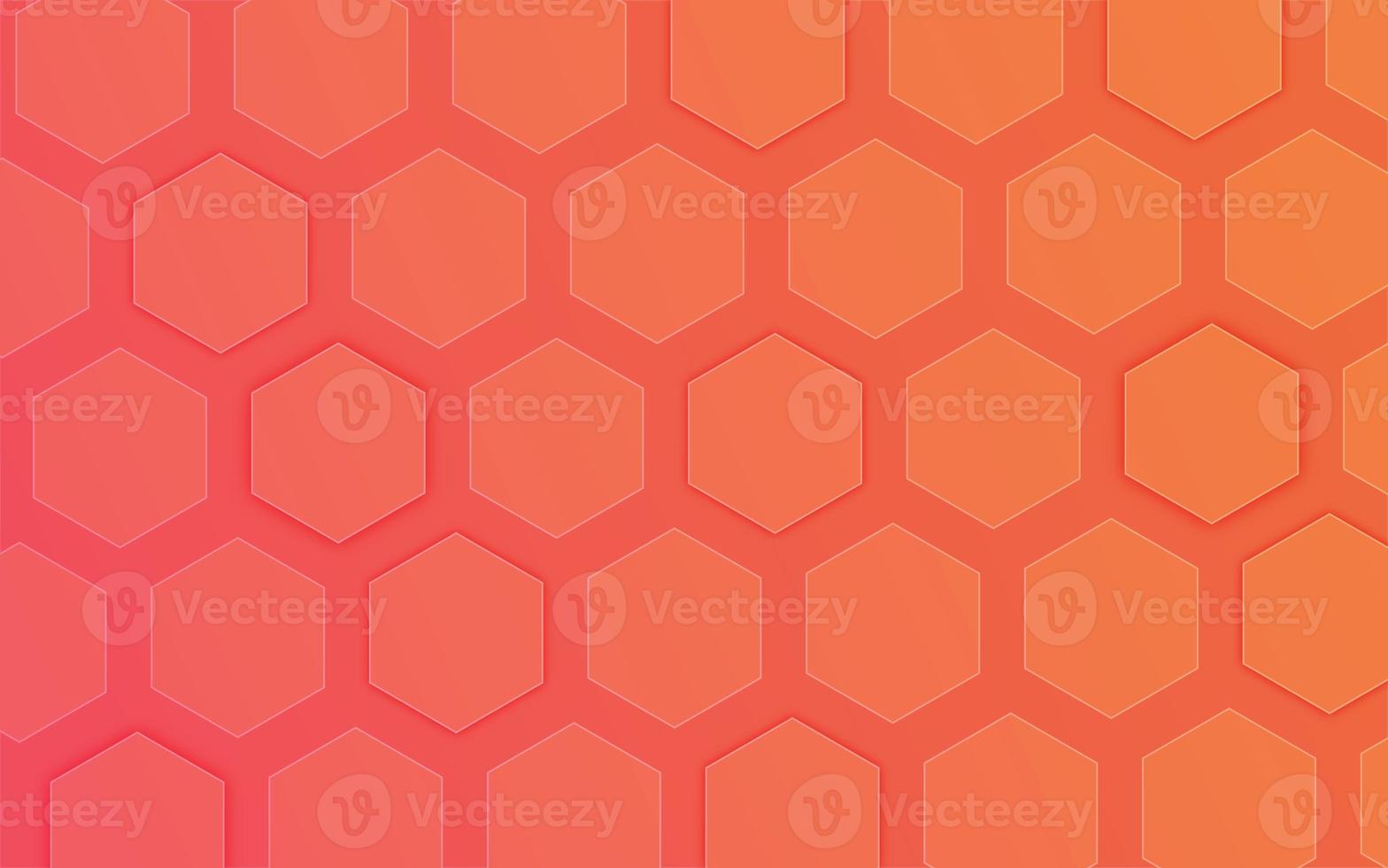 Abstract composition of hexagons of geometric shapes. Seamless honeycomb mosaic pattern. Geometric hexagon tiles background. photo