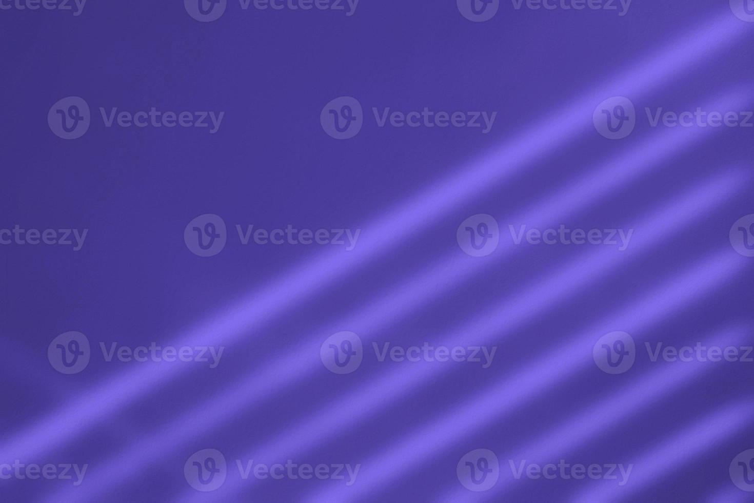 Medium Slate Blue Light Beam on Stucco Wall Texture for Background. photo
