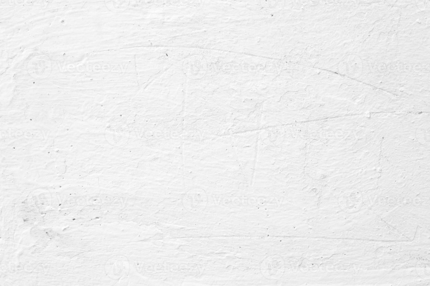 White Plaster Wall Texture for Background. photo