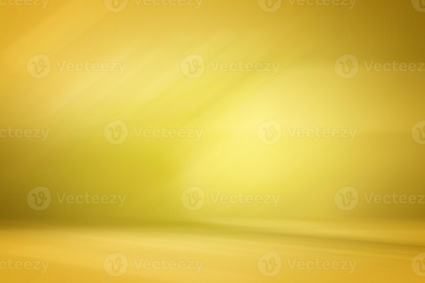 Gold Studio Background with Lightbeam. photo