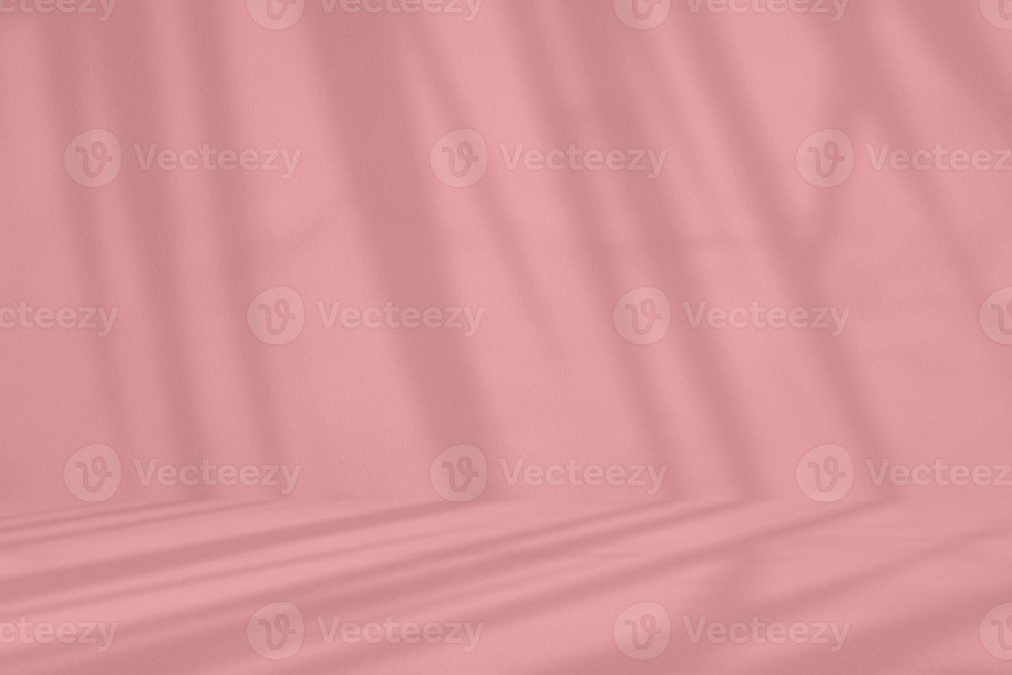 Red Concrete Room with Red Shadow Background, Suitable for Product Presentation Backdrop, Display, and Mock up. photo