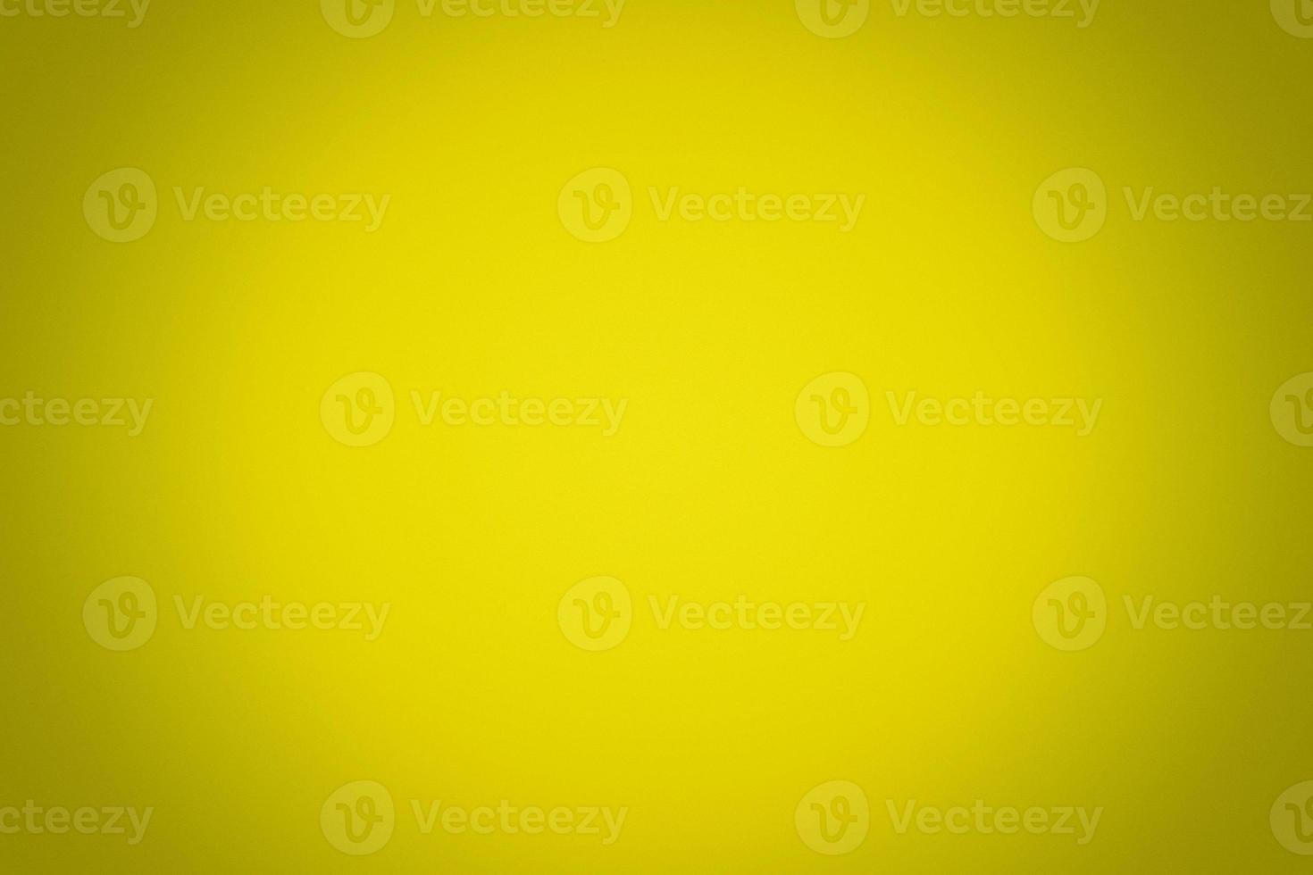 Abstract Bright Yellow Gradient Texture Background with Grain. photo