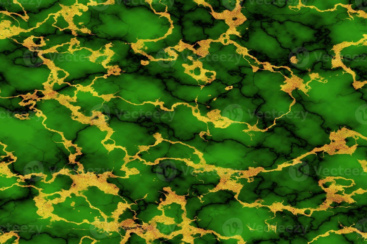 abstract luxury emerald granite marble gold line and mineral layer texture background photo