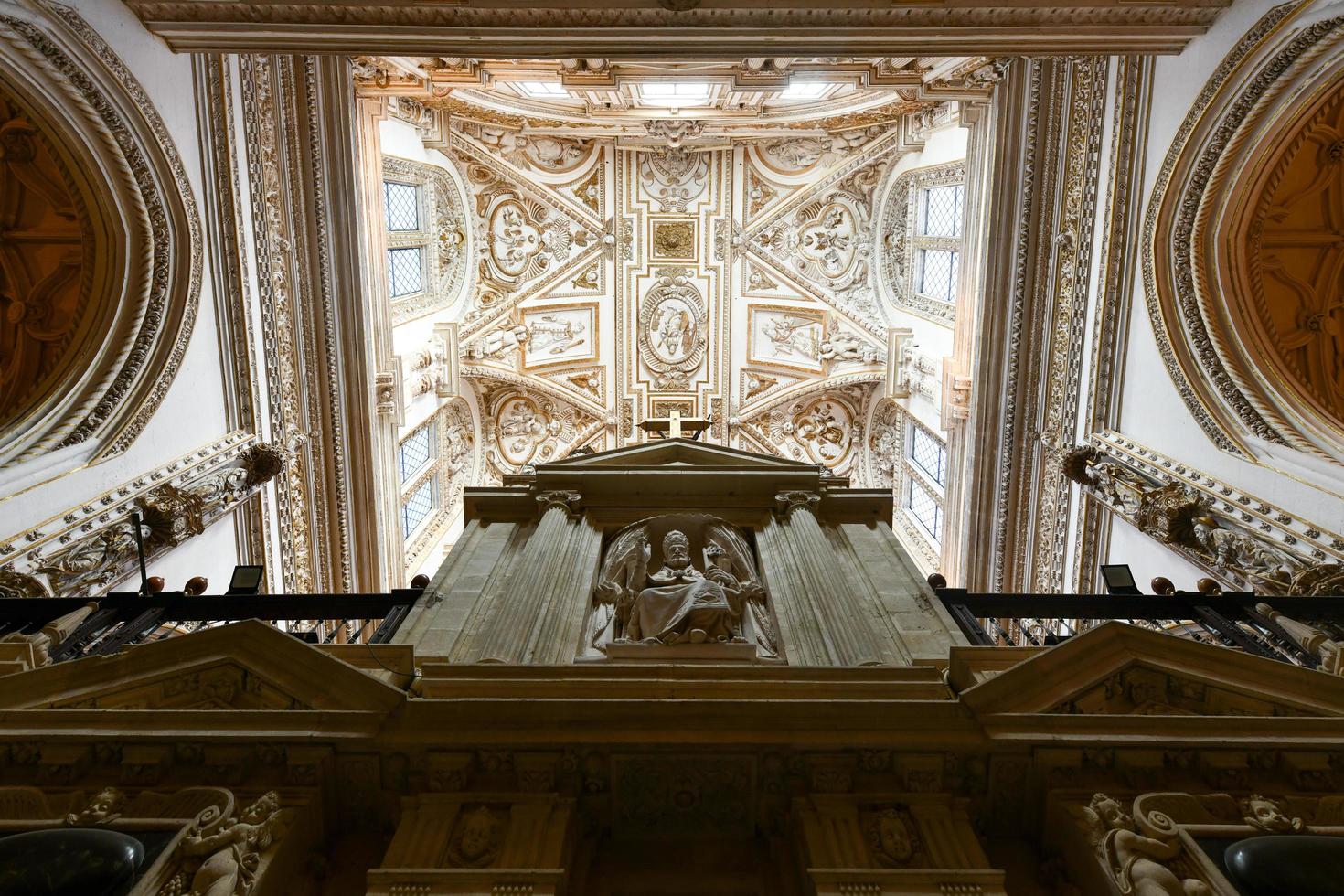 Cordoba, Spain - Nov 28, 2021, Cathedral Mosque of Cordoba, Spain. the Great Mosque of Cordoba is one of the oldest structures still standing from the time Muslims ruled Al-Andalus. photo
