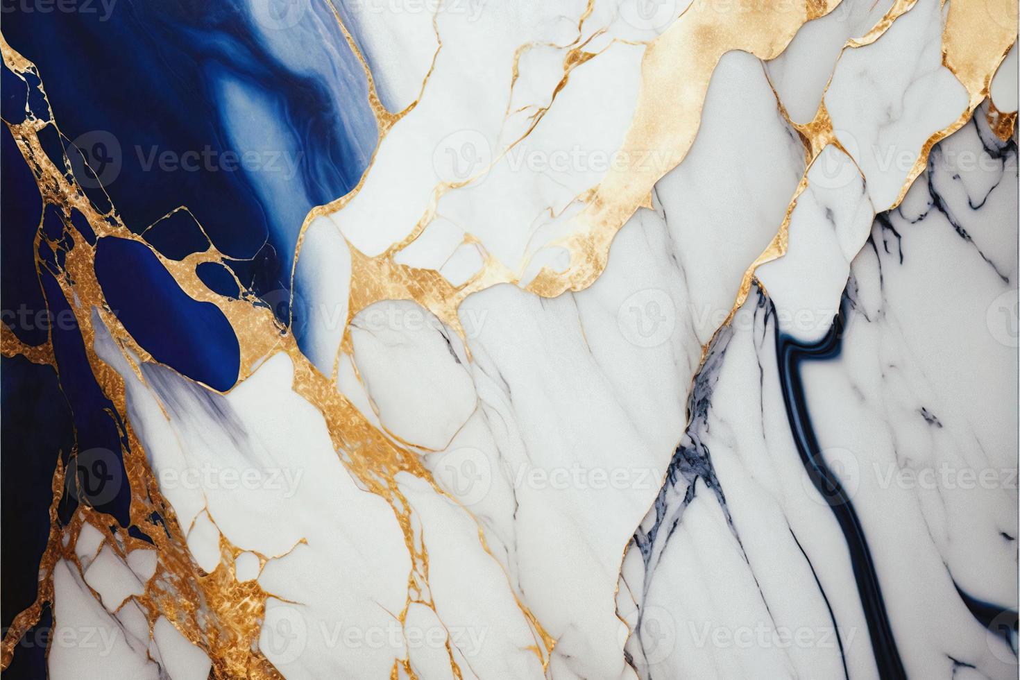 Elegant Blue, White, and Gold Marble Texture for high-end designs. Stunning image for website backgrounds, social media posts, and more. Bold, sleek patterns with luxurious color palette. photo