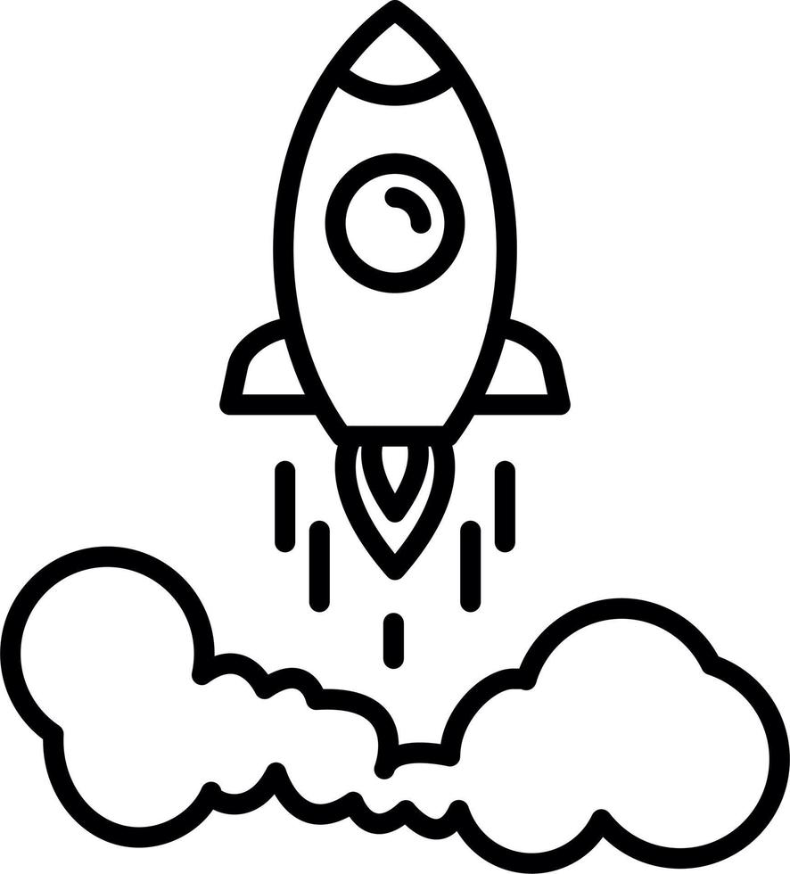 Spaceship Vector Icon