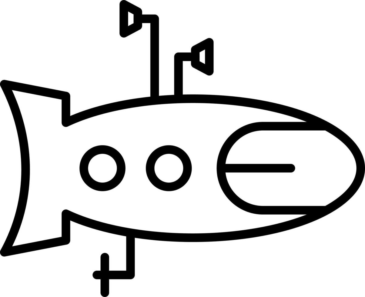 Submarine Vector Icon