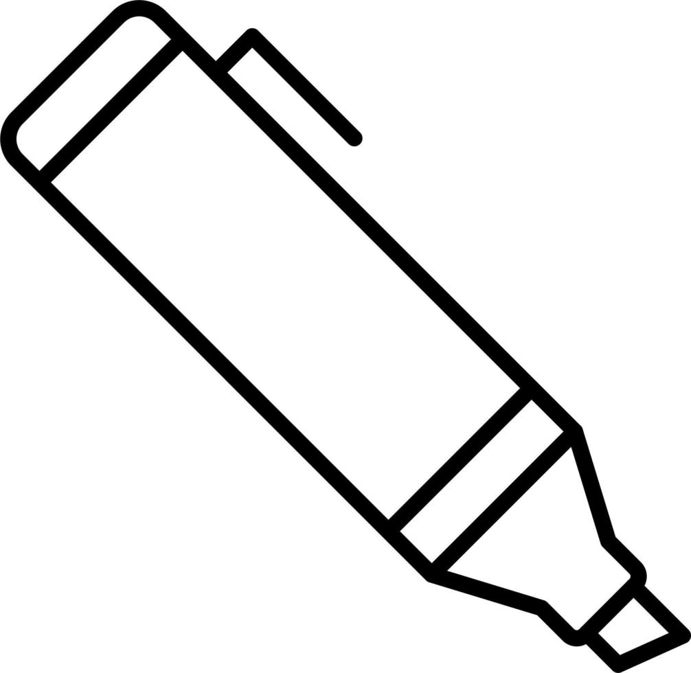 Highlighter Vector Icon