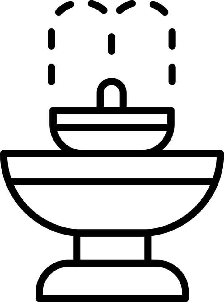 Fountain Vector Icon