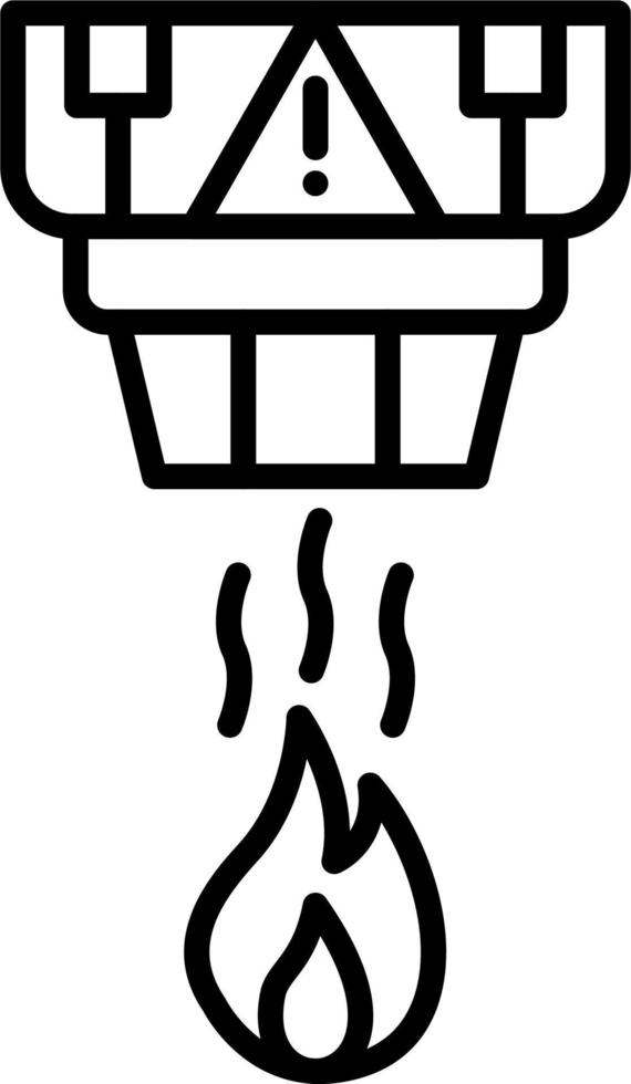 Smoke Detector Vector Icon