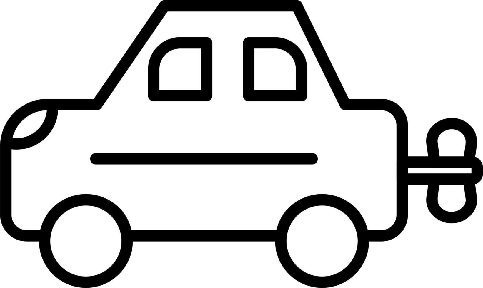 Car Toy Vector Icon