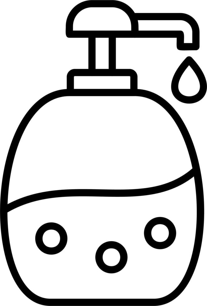 Baby Shampoo Vector Icon