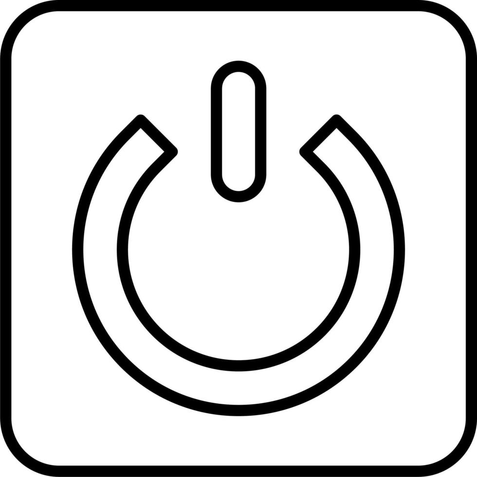 Power Button Vector Icon