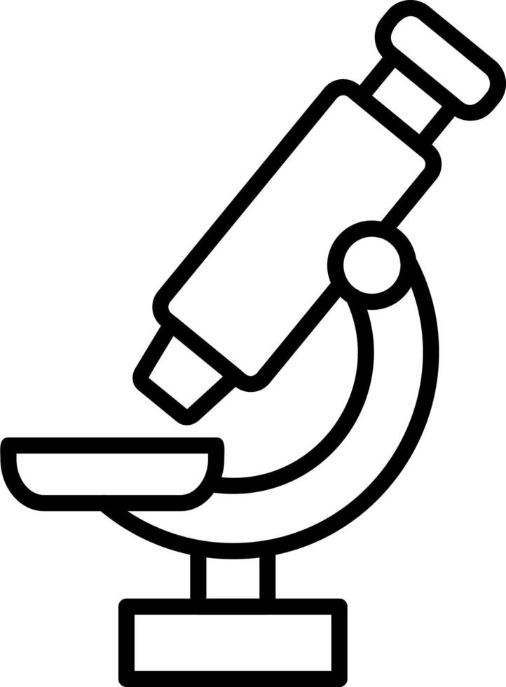 Microscope Vector Icon