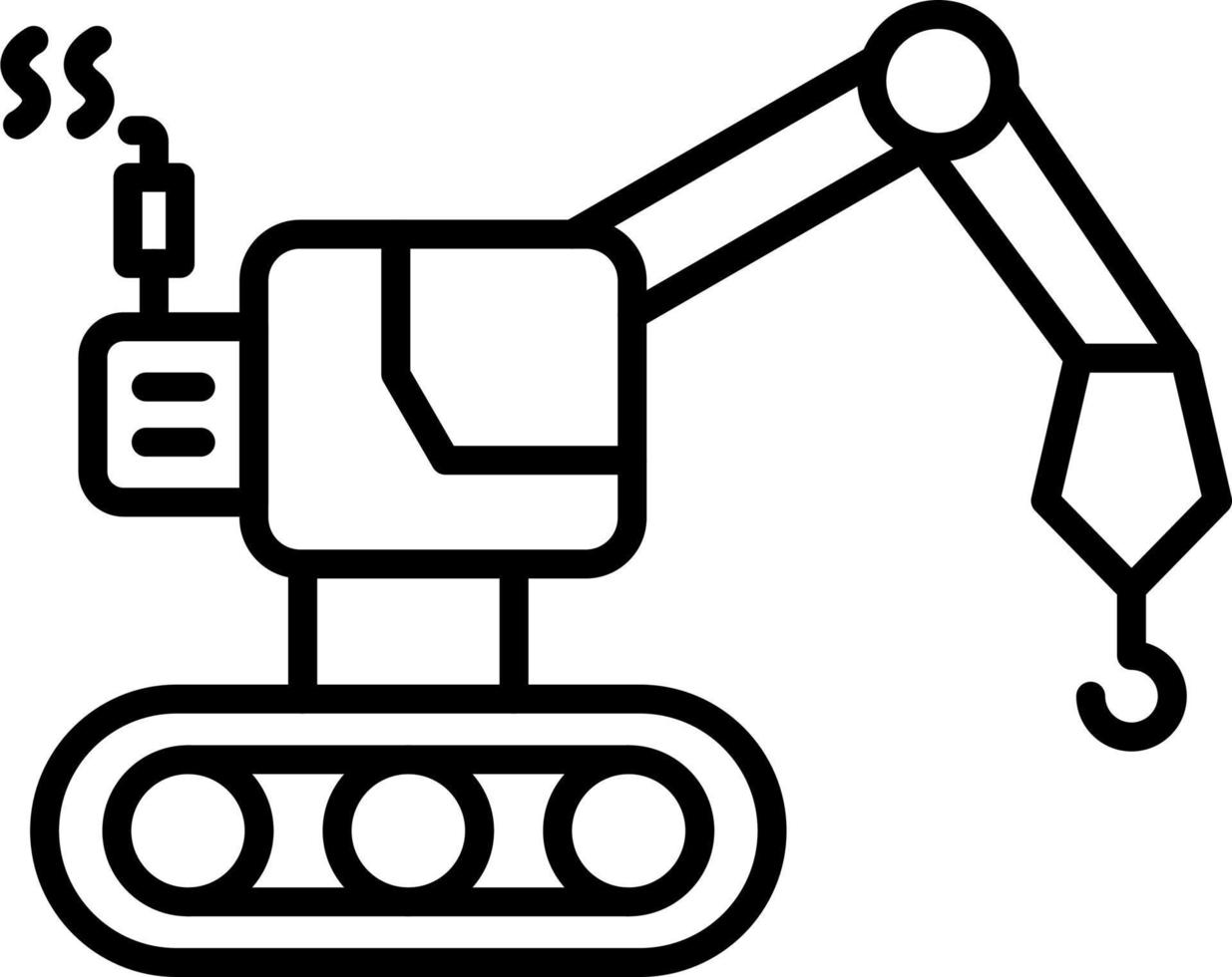 Crane Vector Icon