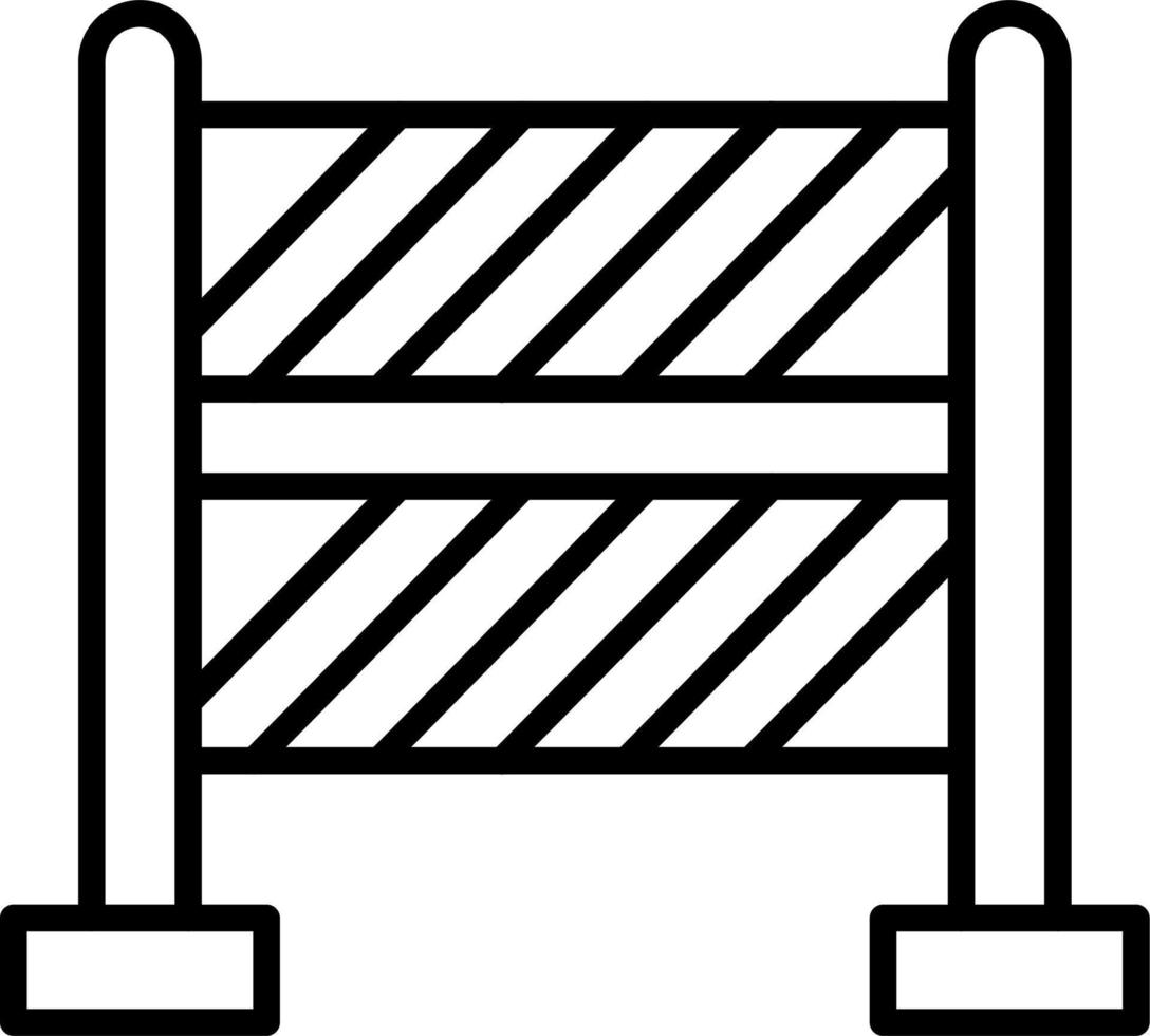 Barrier Vector Icon