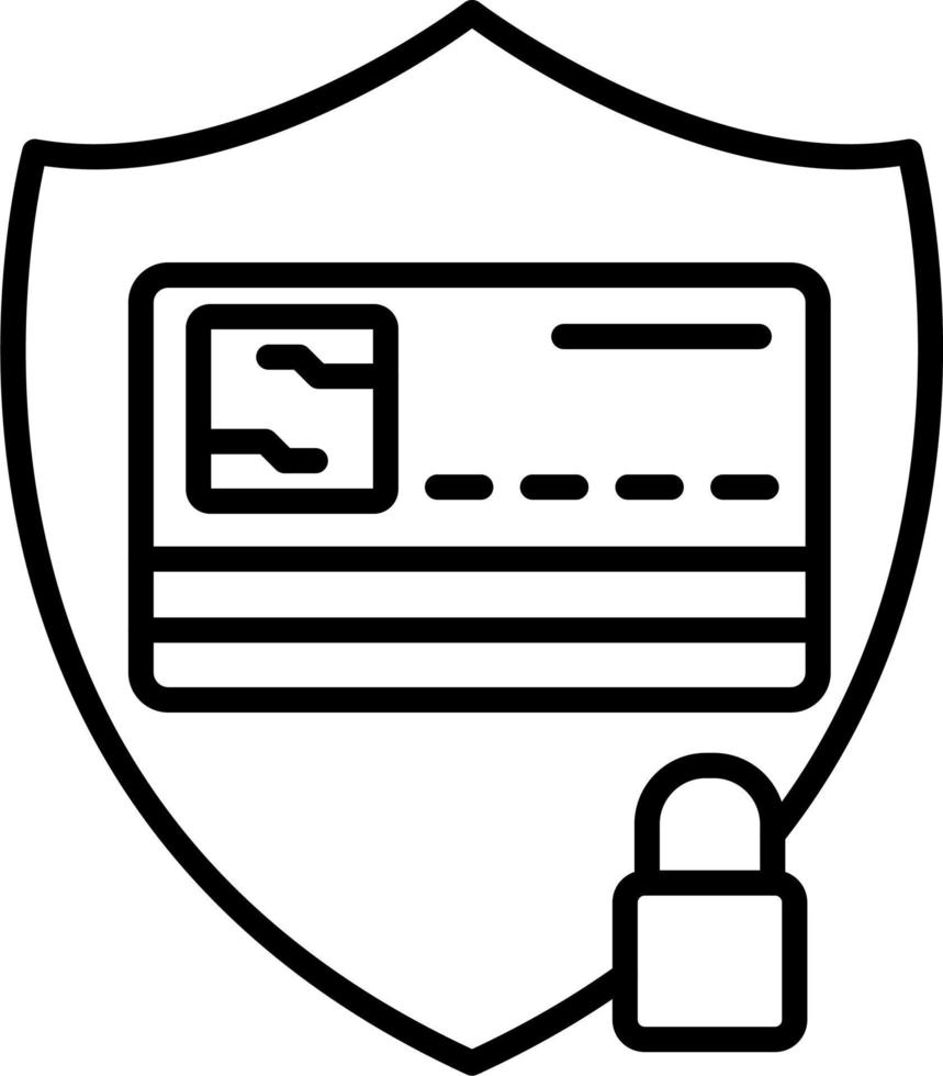 Card Security Vector Icon
