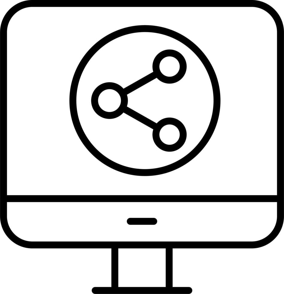 Data Share Vector Icon