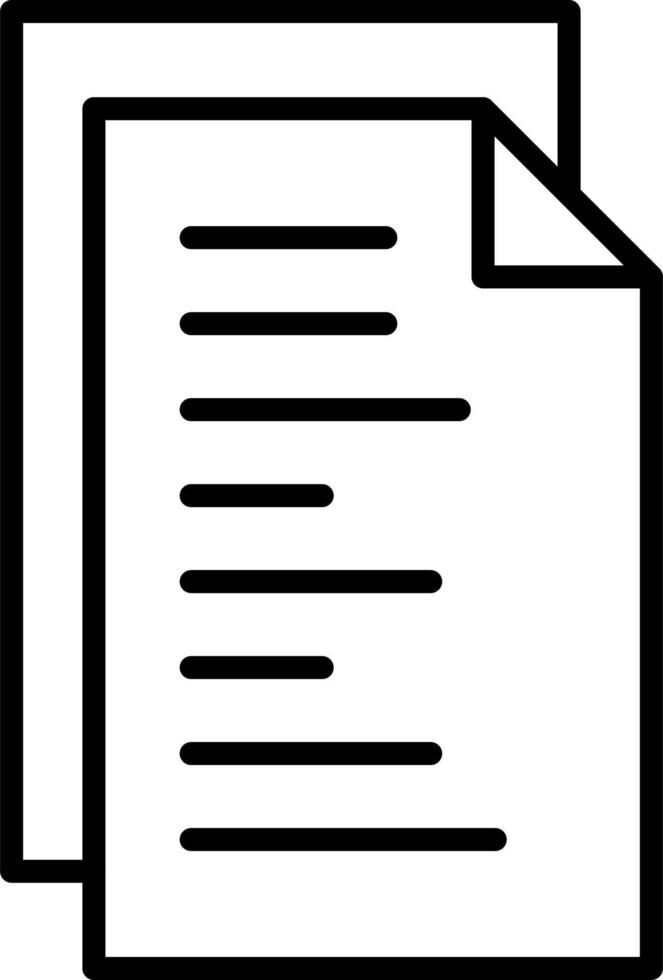 Files Vector Icon
