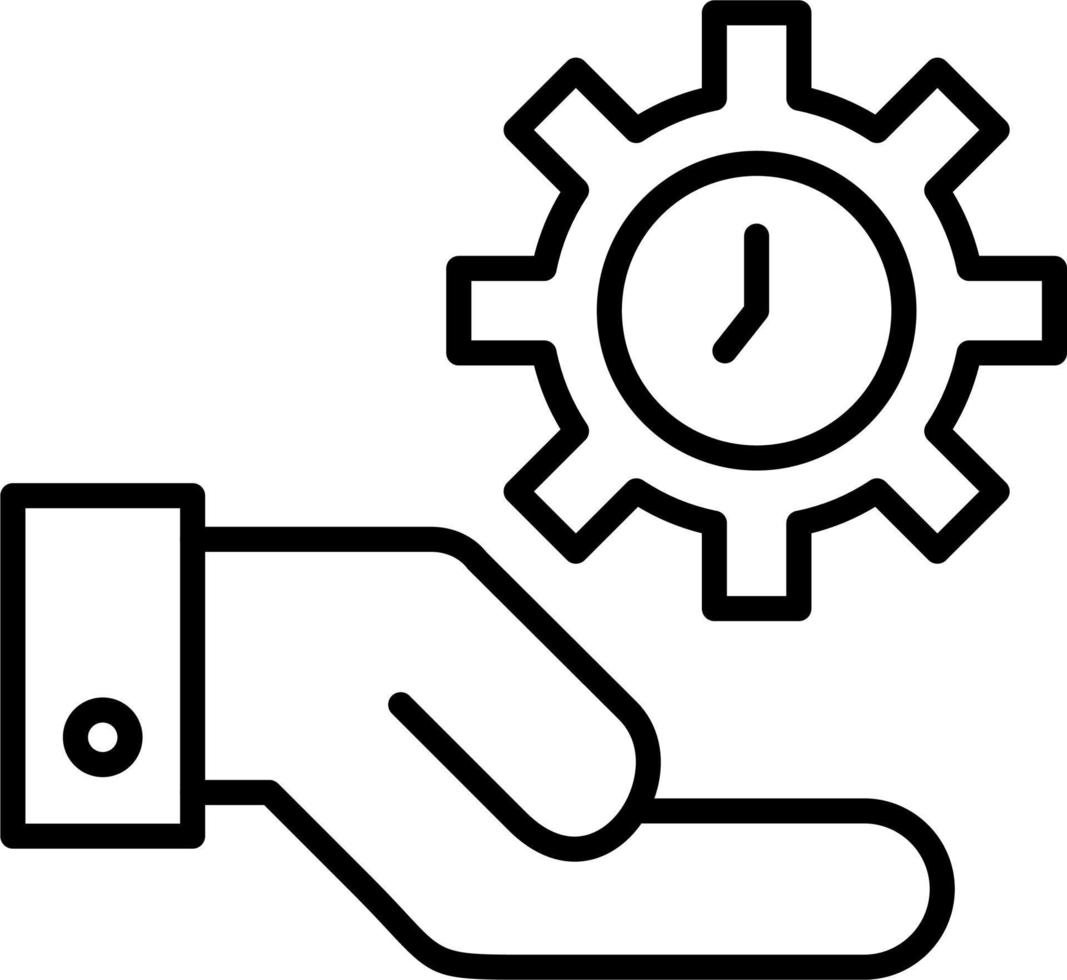 Time Management Vector Icon