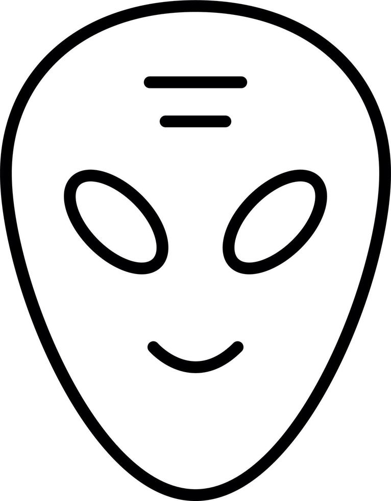 Alien Vector Icon