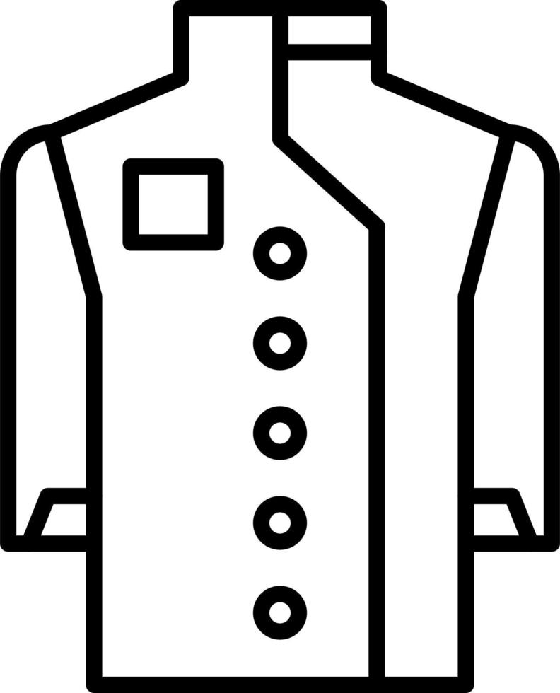 Chef Coat Vector Icon