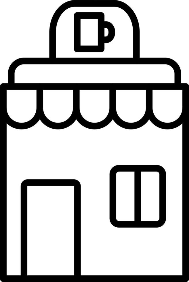 Cafe Vector Icon
