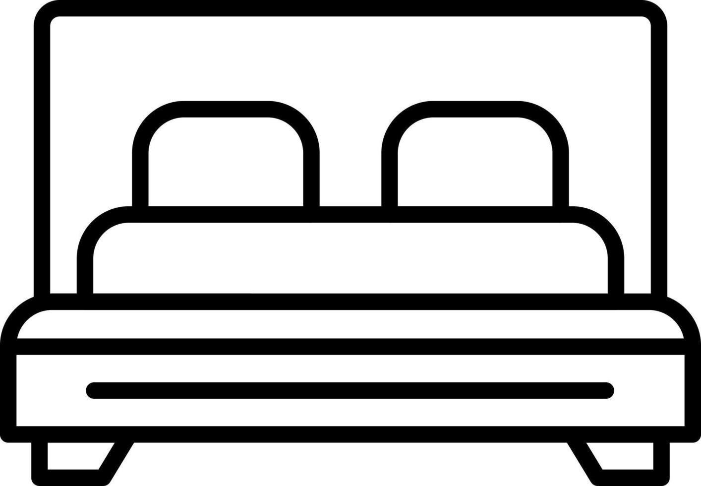 Bed Vector Icon