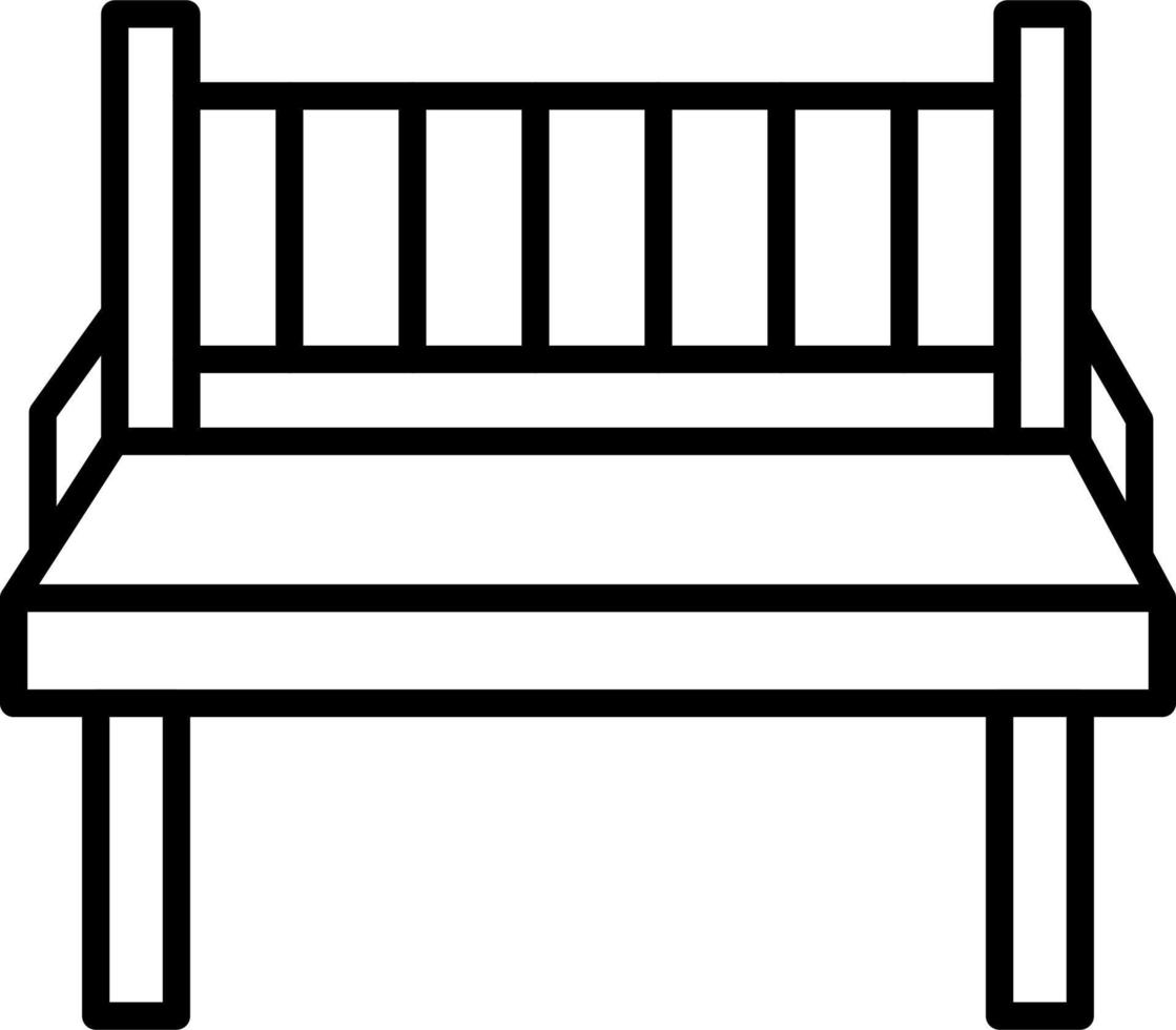 Bench Vector Icon