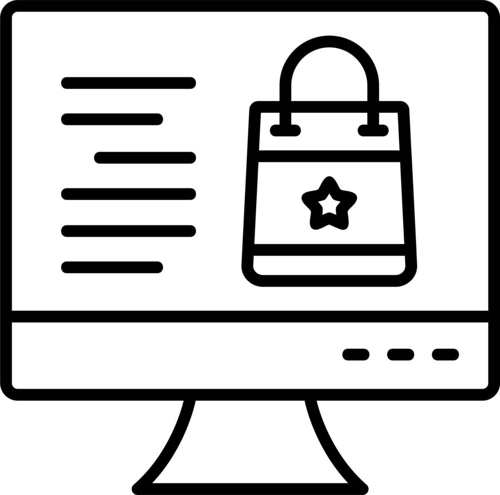 Ecommerce Vector Icon