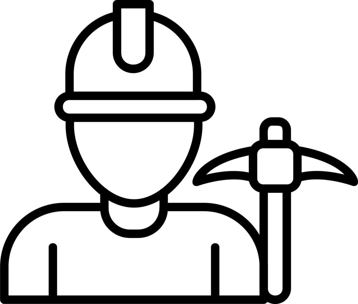 Miner Vector Icon