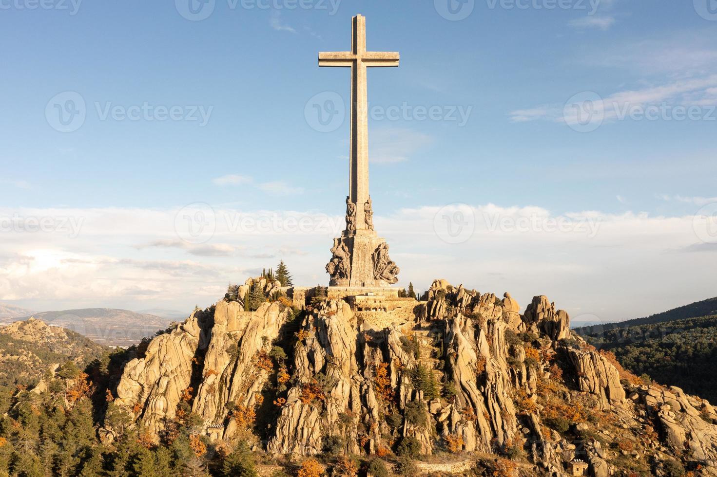 Valley of the Fallen - A memorial dedicated to victims of the Spanish Civil War and located in the Sierra de Guadarrama, near Madrid. photo