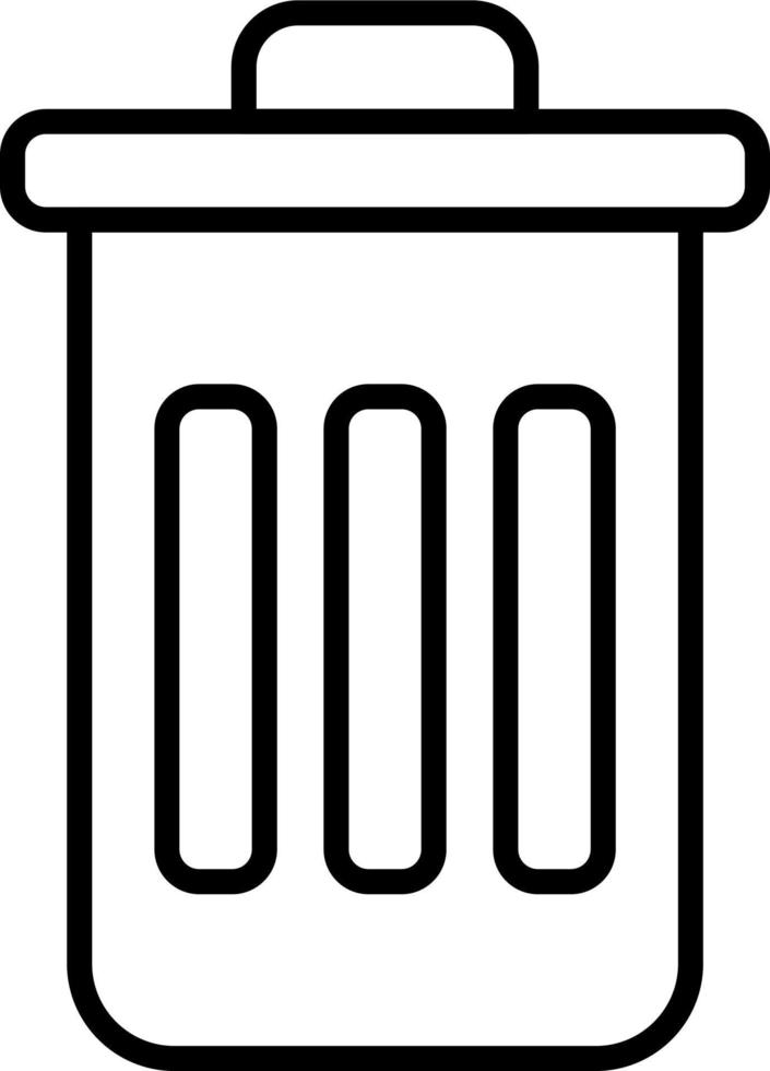 Trash Vector Icon